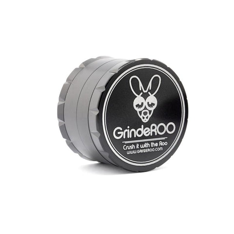 GrindeROO 4 Piece 63mm Metal Herb Grinder