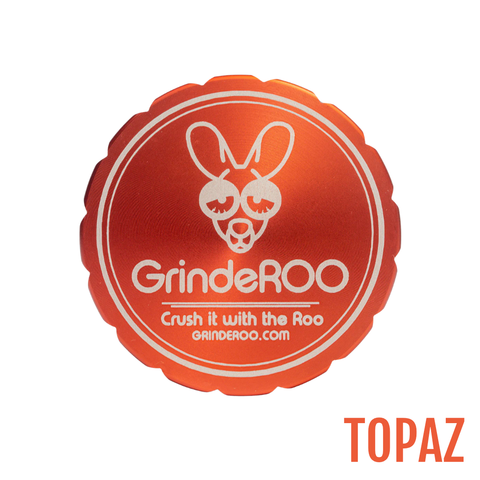 GrindeROO 4 Piece 63mm Metal Herb Grinder