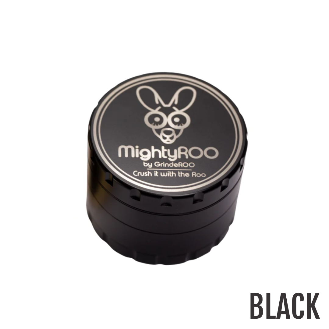 MightyROO 4 Piece 63mm Metal Herb Grinder