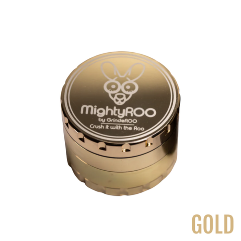 MightyROO 4 Piece 63mm Metal Herb Grinder