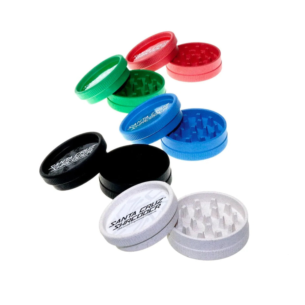 Santa Cruz 2pc Shredder - Medium Hemp Grinder