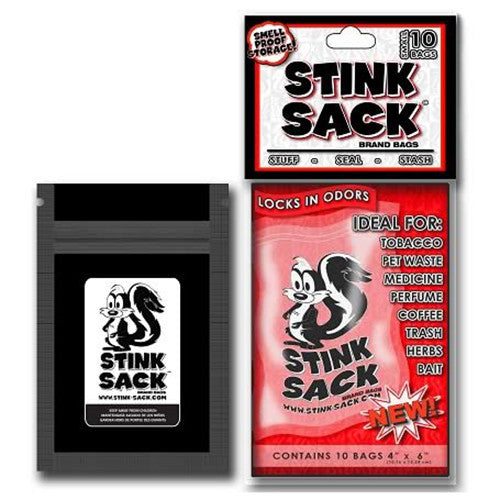 Stink Sack 4" x 6" Smell Proof Bags