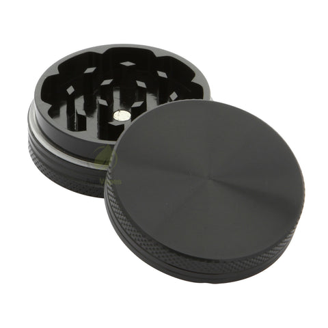 Pocket Size Black Aluminium Grinder 40mm - 2 pc.
