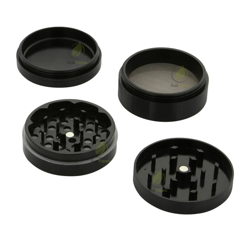 AusVapes Aluminium Grinder 62mm - 4pc