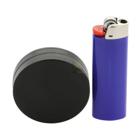 Black Aluminium Grinder 55mm - 2 pc.