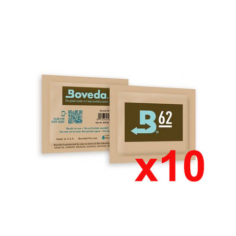 62% Boveda Humidipak - 10 Pack (8 Gram)