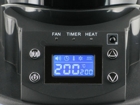 arizer extreme q vaporizer digital display