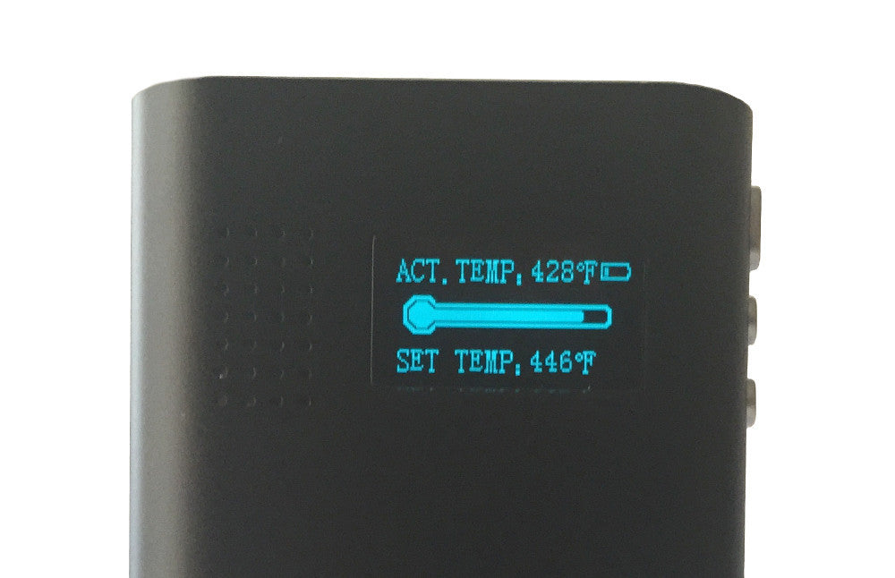 Flowermate V5 Pro Vaporizer digital display