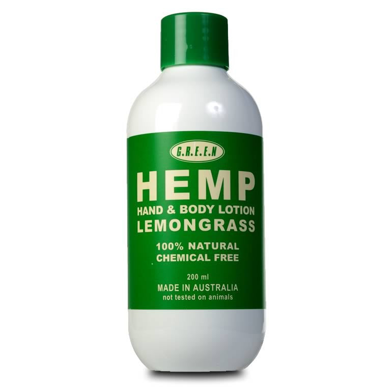 Hemp Body Lotion - Lemongrass