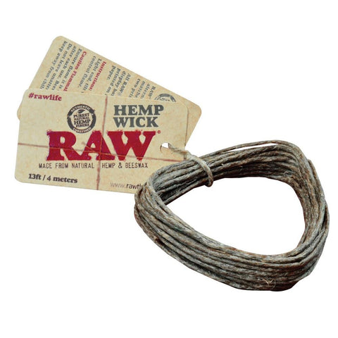 RAW Hemp Wick