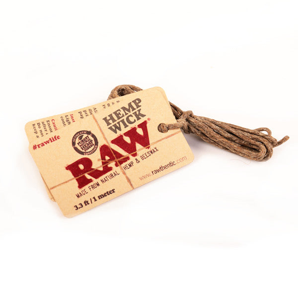 RAW Hemp Wick