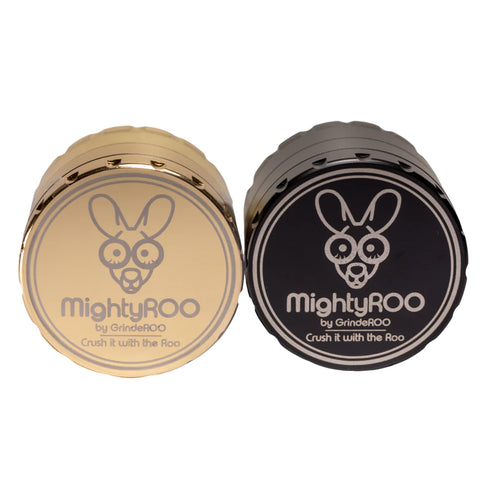 MightyROO 4 Piece 63mm Metal Herb Grinder